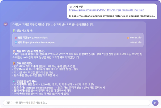 글로벌 기사 대응을 위한 다국어 번역·요약 에이전트