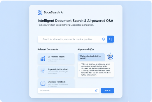 문서 검색 & 질의응답 시스템(RAG 기반)